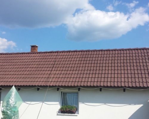 Natieranie strechy Turčianske Teplice