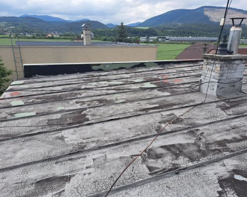 Náter lepenkovej strechy Považská Bystrica
