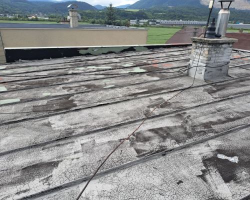 Náter lepenkovej strechy Považská Bystrica