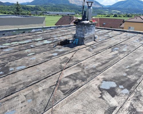 Náter lepenkovej strechy Považská Bystrica
