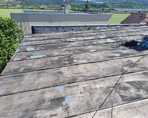 Náter lepenkovej strechy Považská Bystrica