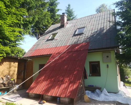 Natieranie strechy Oravská Lesná