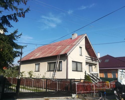 Natieranie strechy Nové Zámky