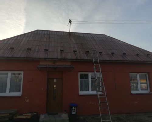 Natieranie strechy Trenčín