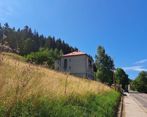 Natieranie strechy v obci Čierne