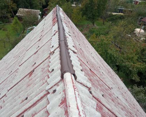 Renovácia eternitovej strechy v Bojniciach